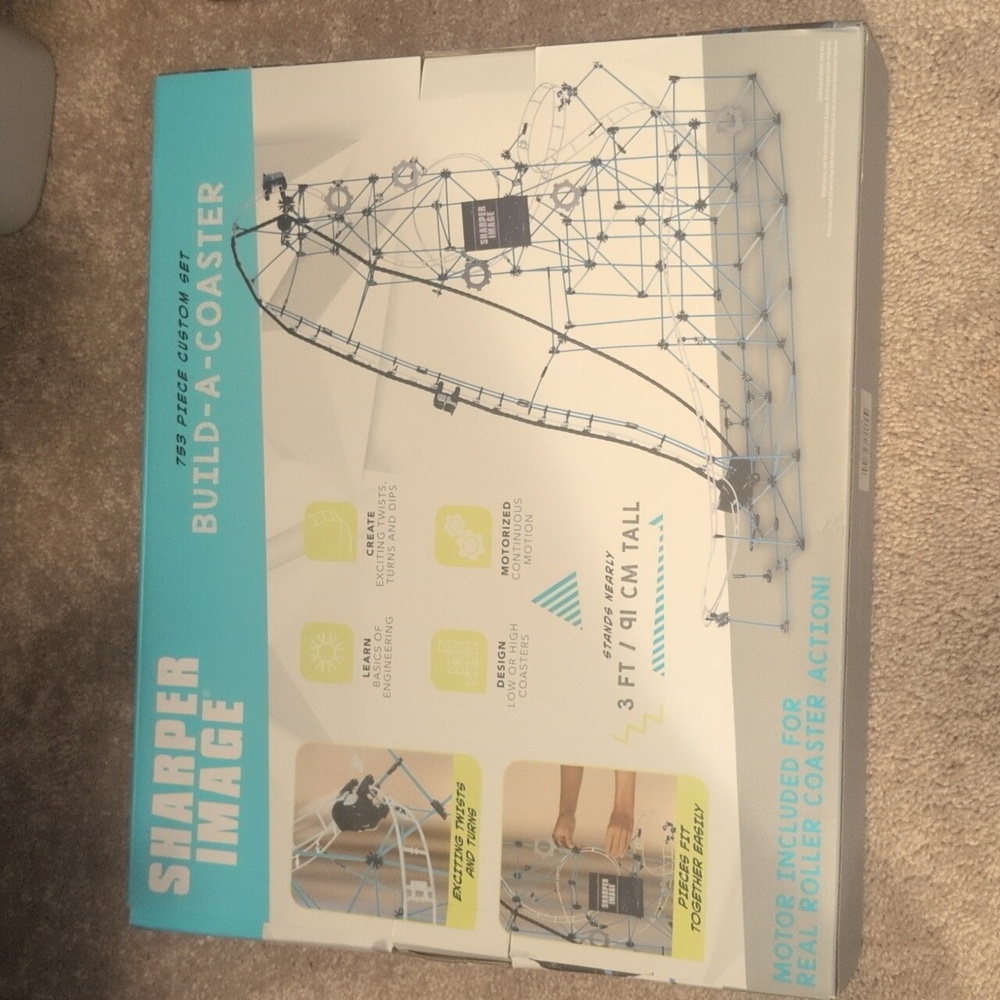 Sharper Image Build-A-Coaster Set. New In Box - Picture 2 of 2